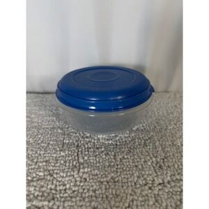 VTG Rubbermaid‎ Servin Saver Round Blue Lid 1.7 Pt #2
